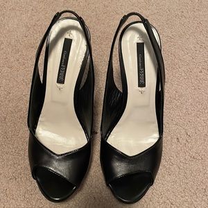 Gianfranco Ferré black stilettos size 39